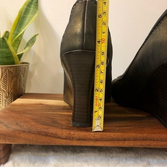 Timberland Metallic Bronze Peep Toe Wedge - Picture 10 of 10